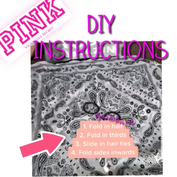 💕VS PINK FASHION ACCESSORY BANDANA - Picture 4 of 8
